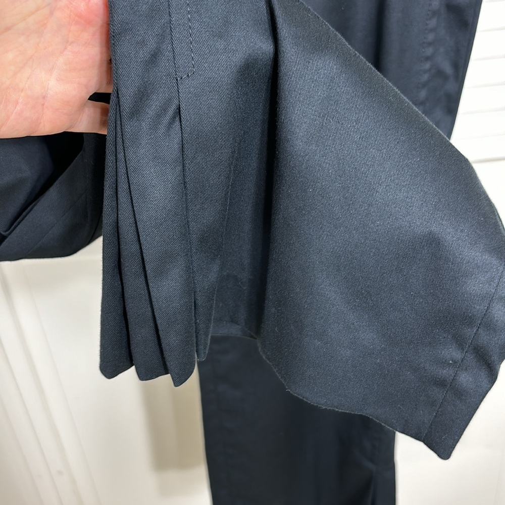 Akris Punto Cropped Side Hem Pleats Pants Size 6 - image 4